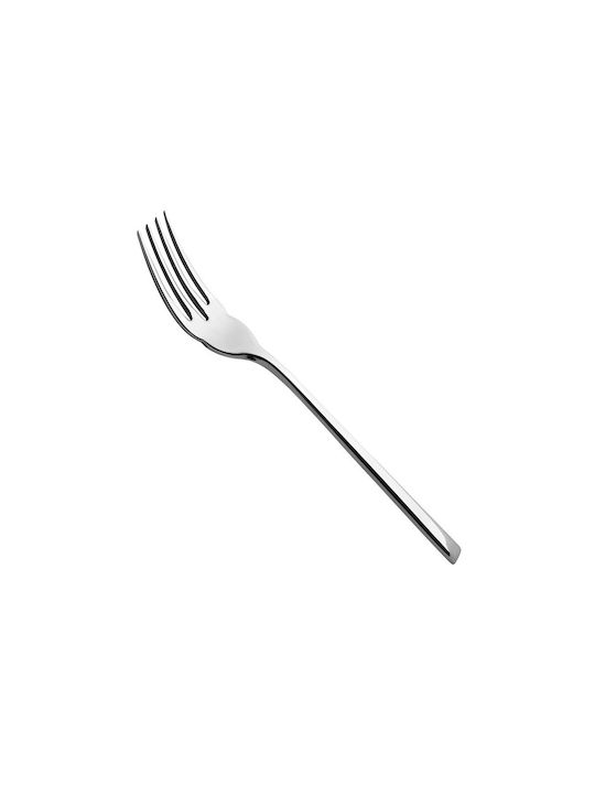 Salvinelli 250 Set Gabeln Tabelle Edelstahl Silber 20.4cm 12Stück