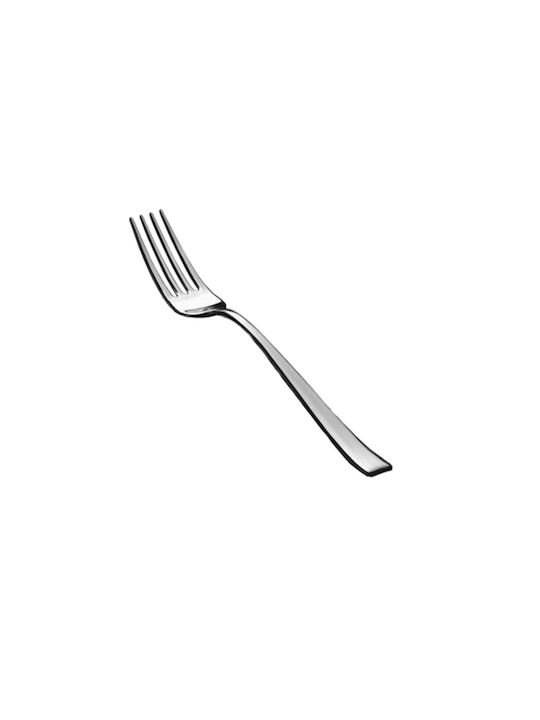 Salvinelli Flow Set Gabeln Obst/Dessert Edelstahl Silber 18cm 12Stück