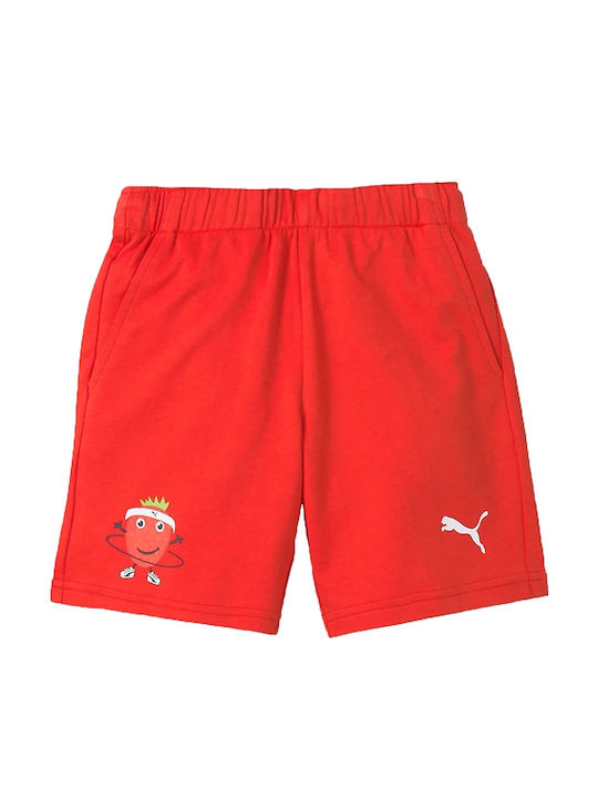 PUMA Αθλητικό Παιδικό Σορτς/Βερμούδα Fruitmates Κόκκινο