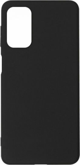 Senso Soft Touch Back Cover Σιλικόνης Μαύρο (Galaxy M52)