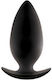 Ns Novelties Renegade Spades Anal Plug Groß Schwarz 10.5cm