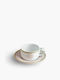Ionia Erinnerung Tasse Tee aus Porzellan Weiß 200ml