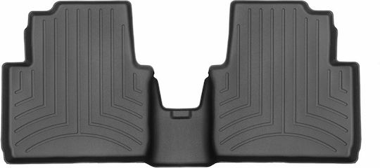 WeatherTech Задни Постелки 2бр от Маркуч за Opel Кросланд X 2017-2020 Черен / Черно