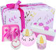 Bomb Cosmetics Unicorn Sparkle Σετ Περιποίησης για Καθαρισμό Σώματος 5τμχ