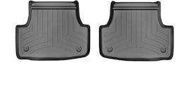 WeatherTech Πίσω Πατάκια 2τμχ για Volkswagen Golf 2012-2020 Μαύρα
