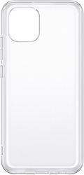 Samsung Soft Clear Cover Umschlag Rückseite Silikon Trasnparent (Galaxy A03) EF-QA036TTEGEU