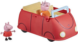 Hasbro Παιχνίδι Μινιατούρα Peppa Pig Family Red Car για 3+ Ετών