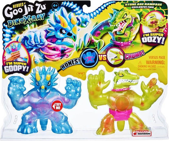 Giochi Preziosi Dino X-Ray Battle Goo Jit Zu За 4+ Години (Различни Модели)