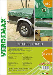 Verdemax Μουσαμάς 120gr/m² 8x10μ. Ελαφρού Τύπου Πράσινος
