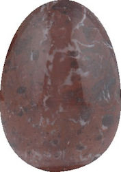 Decorative Marble Egg Bordeaux 7cm