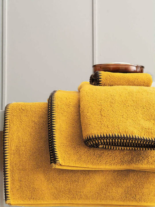 Palamaiki 3pc Bath Towel Set Brooklyn Yellow We...