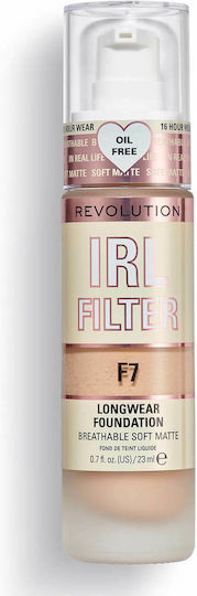 Revolution Beauty IRL Filter Longwear Liquid Foundation F7 23ml