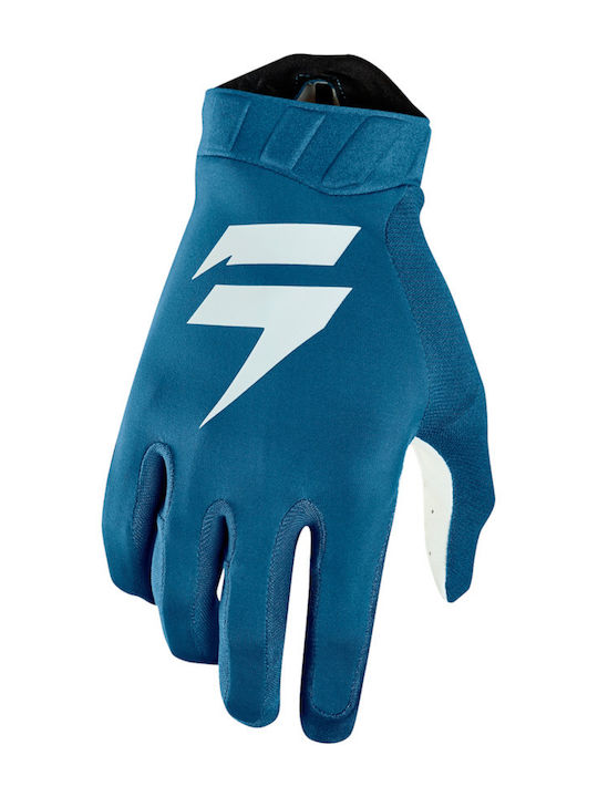 Shift 3Lack Air Summer Men's Gloves Blue/White