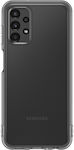 Samsung Soft Clear Cover Back Cover Σιλικόνης Μαύρο (Galaxy A13 4G)