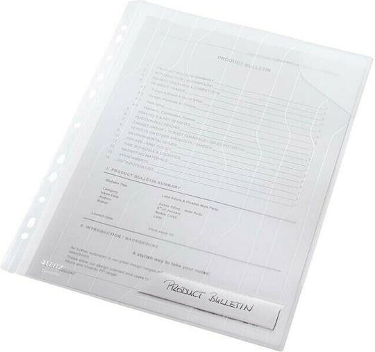 Leitz Plastic Sleeves for Documents with Reinforcement 5pcs 4726