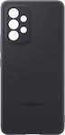 Samsung Silicone Cover Black (Galaxy A53)