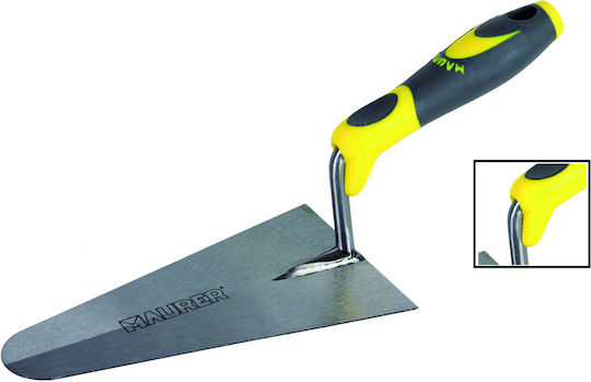 Maurer Trowel Metallicό 180mm with Plastic Handle 87813