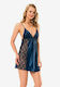 Moongirl 1056 Set Babydoll Sexy Blue