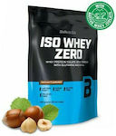 Biotech USA Iso Whey Zero With Glutamine & BCAAs Whey Protein Gluten & Lactose Free with Flavor Hazelnut 500gr