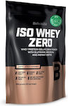 Biotech USA Iso Whey Zero With Glutamine & BCAAs Molkenprotein Ohne Gluten & Laktose mit Geschmack Milchkaffee 500gr