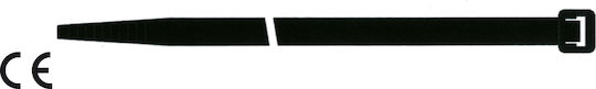 Maurer Plastic Cable Ties 280mm x 3.5mm in Black Color (100 pcs) 88503