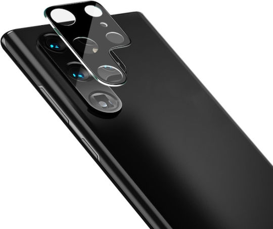 Imak Προστασία Κάμερας Tempered Glass Μαύρο για το Galaxy S22 Ultra 5G