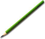 Pencil Fatih my first pencil triangular in green color