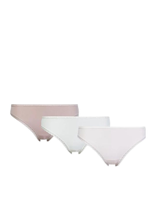 Tommy Hilfiger Women's Slip 3Pack White
