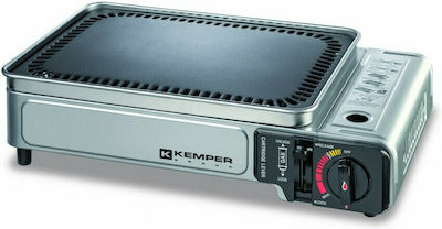 Kemper Smart Plancha Gas Grill for Camping 25cm