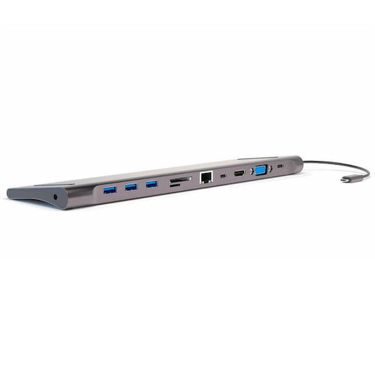 4Smarts USB-C Docking Station με HDMI 4K PD Ethernet Γκρι (456358)