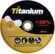 Titanium 04184 Schneidscheibe Metall 115mm