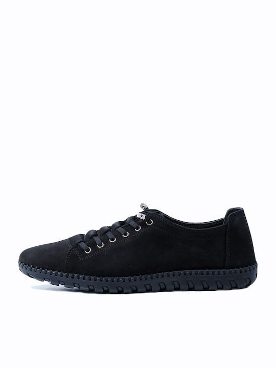 On the Road Men's Suede Casual Shoes Black