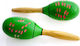 Percussion Plus Percussion Plus Maracas Pair in Green Color