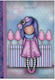 Santoro Notebook Maths (Square Box) B5 96 Sheets Purple 1pcs