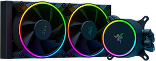 Razer Hanbo Chroma RGB AIO Sisteme De Răcire Cu Apă AIO CPU Cu 2 Ventilatoare 120mm