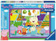 Kinderpuzzle Shopping with Peppa für 2++ Jahre 16pcs Ravensburger