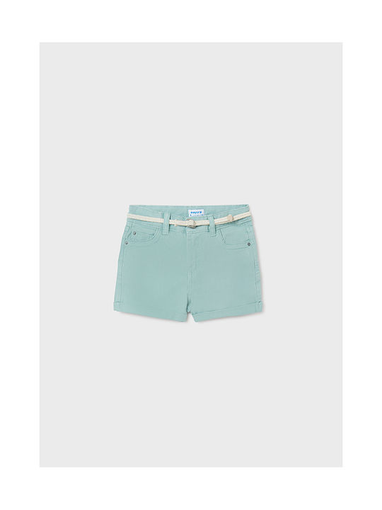 Mayoral Kids Shorts/Bermuda Fabric Turquoise