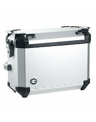 Coocase X2 Σετ Πλαϊνές Βαλίτσες Μοτοσυκλέτας Αλουμινίου 36lt σε Ασημί Χρώμα Coocase X2 Σετ Πλαϊνές Βαλίτσες Μοτοσυκλέτας Αλουμινίου 36lt σε Ασημί Χρώμα