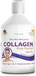 Swedish Nutra Collagen Pure Peptide Sugar Free 10000mg 500ml Mixed Berries