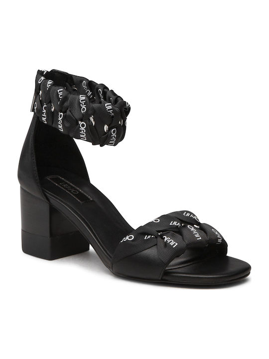 Agata Din piele Sandale Negre