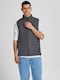 Sleeveless Jacket Puffer Gray