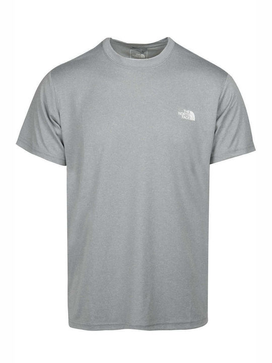 The North Face Ανδρικό T-shirt Γκρι με Λογότυπο