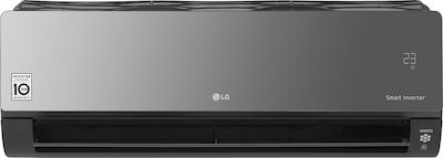 LG Art Cool Mirror AC24BK U24/AC24BK NSK Κλιματιστικό Inverter 24000 BTU A++/A+ με Ιονιστή και WiFi