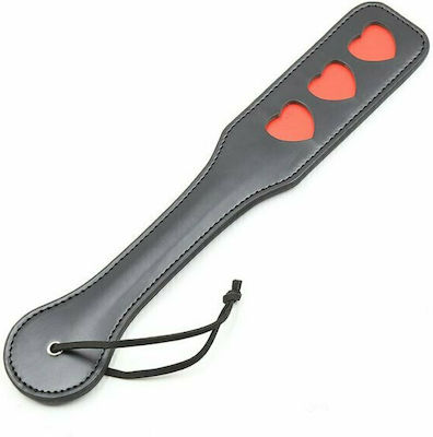 Dream Love OhMama! Fetish Hearts Paddle in Schwarz Farbe D-230330