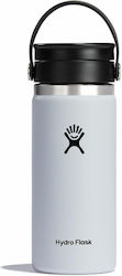 Hydro Flask Coffee Flex Sip Lid 473ml Λευκό