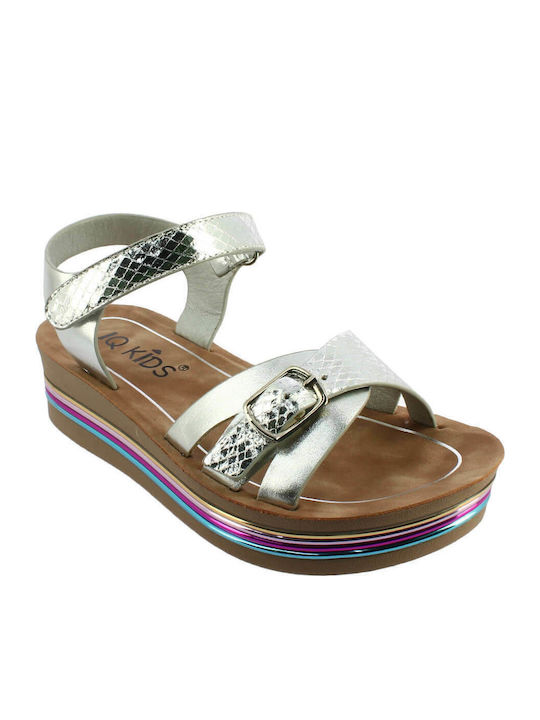 Kinder Sandalen Apolonia Silber