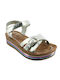 IQ Shoes Kinder Sandalen Apolonia Silber