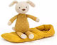 Jellycat Λούτρινο Σκυλάκι Snuggler 23 εκ.