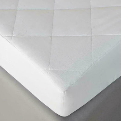 Melinen Semi-Double Quilted Mattress Cover Fitted White 120x200cm