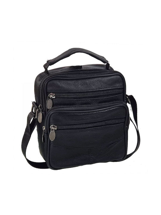 MOJO L440 Black Leather Shoulder Bag